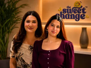 The Sweet Change Founders Manvi Agnihotri and Sheen Hitashi