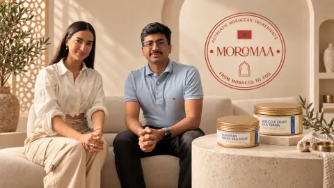 MoroMaa Founder with Aviral Bhatnagar AJVC