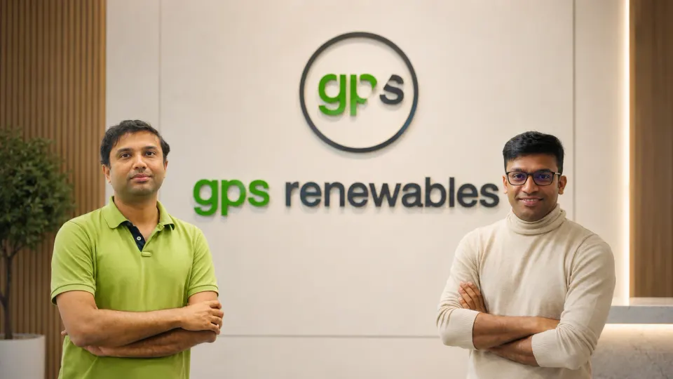 gps renewables Founders Mainak Chakraborty and Sreekrishna Sankar