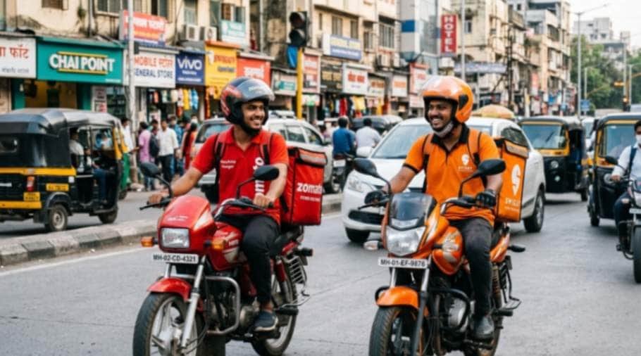 Zomato and Swiggy Delivery Boy
