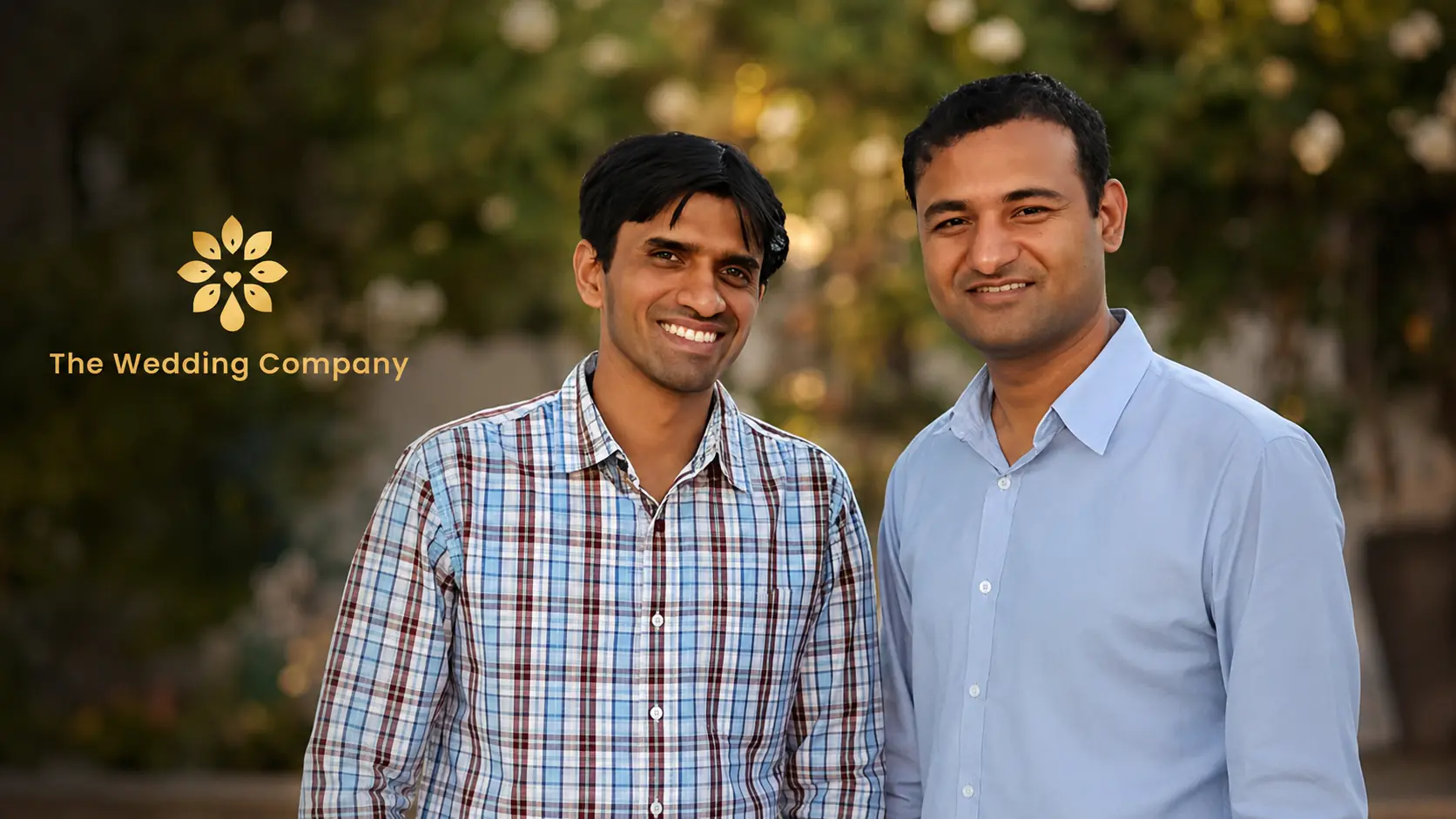 The Wedding Company Founder Pawan Gupta and Rahul Namdev