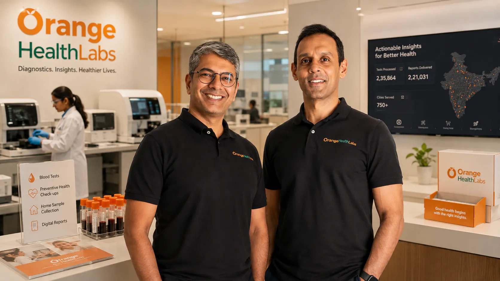 Orange Health Founders