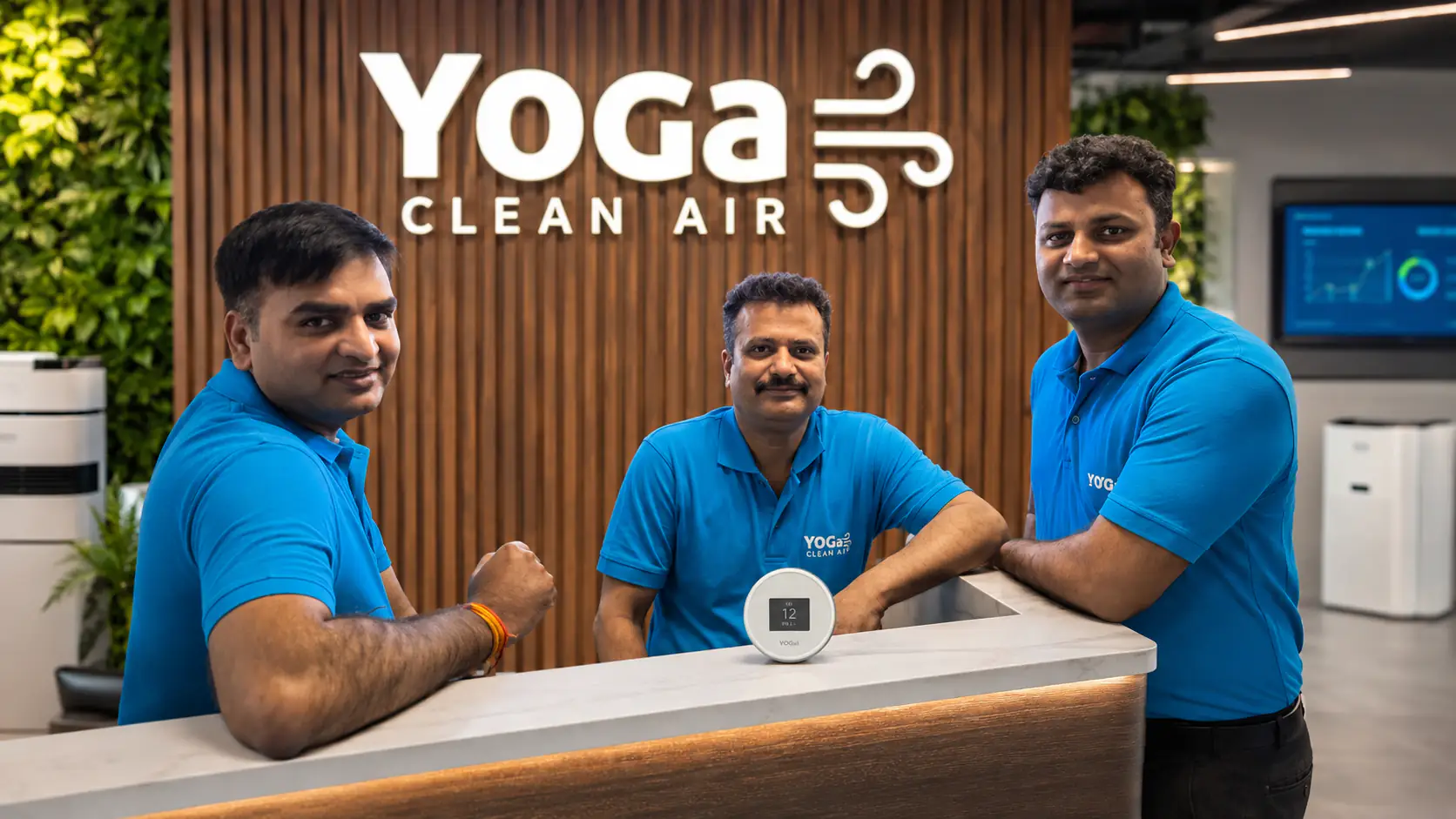Yoga Clean Air Founders